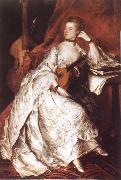 Thomas Gainsborough Miss Ann Ford oil on canvas